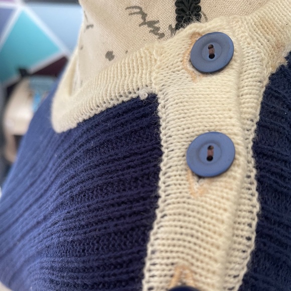 Thick Button Detail Sweater - Picture 2 of 6